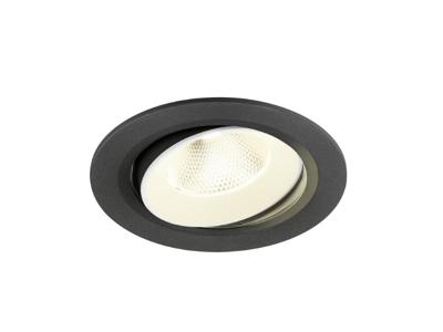 SLV InbouwspotNuminos Move L zwart/wit 4000K - 20gr - 1009847