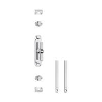 Intersteel | Kruk-espagnolet | T-kruk met stangenset 2x1250mm | Verchroomd - thumbnail