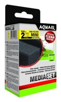 Aquael Schuimstofpatroon Mini Plus - Set van 2 voor Heldere Aquariumzuivering, Compatibel met Fan Filter - thumbnail