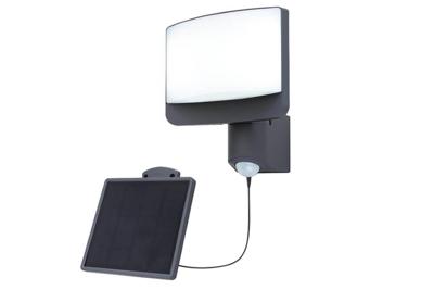 Lutec Solar wandlampSunshine M antraciet - 6925604345