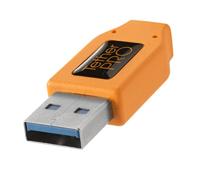 Tether Tools USB-kabel USB-C stekker, USB-C stekker 4.60 m Oranje CUC3215-ORG - thumbnail