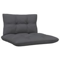 5-delige Loungeset met antracietkleurige kussens grenenhout - thumbnail