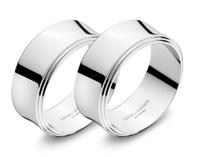 Georg Jensen Pyramide Servetringen - thumbnail