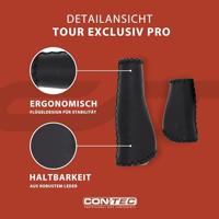 CONTEC handvatten "tour exclusiv pro" ct grips tour exc. pro 92/135mm, coffee - thumbnail
