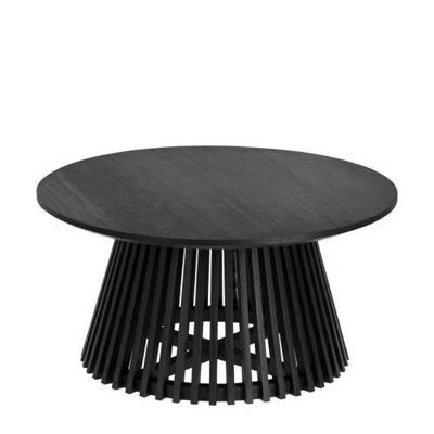 Kave Home Salontafel 'Jeanette' Ø80cm, kleur Zwart