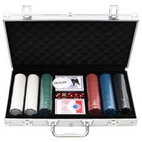 VidaXL 300-delige pokerset 4 g - thumbnail