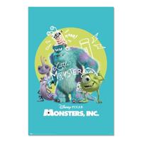 Poster Disney Pixar - Monsters Inc - 25th Anniversary 61x91,5cm - thumbnail