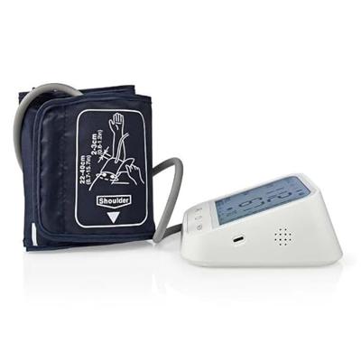 Nedis SmartLife Bloeddrukmeter | Arm | Bluetooth® | LCD-Scherm | 22 - 42 cm | Aanduiding van stil houden / Detectie van onregelmatige hartslag /