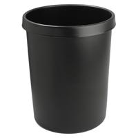 Helit the german H6106295 Prullenbak 45 l (Ø x h) 39 cm x 48 cm Polyethyleen Zwart 1 stuk(s) - thumbnail