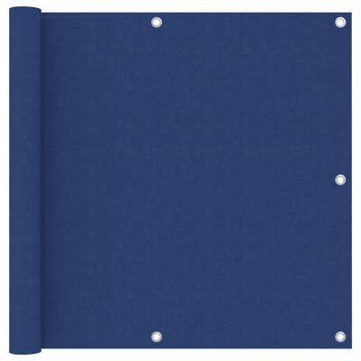 VidaXL Balkonscherm 90x300 cm oxford stof blauw