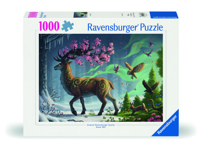 Ravensburger legpuzzel hert van de lente, 1000st. Ravensburger legpuzzel hert van de lente, 1000st.