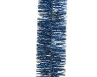 5 stuks! Guirlande lametta glans d7 cm en l270 cm nachtblauw Kerst Decoris - Decoris - thumbnail