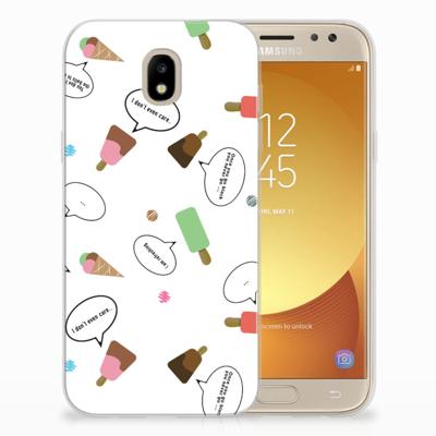 Samsung Galaxy J5 2017 | Siliconen Case | IJsjes Samsung Galaxy J5 2017 | Siliconen Case | IJsjes
