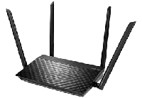 ASUS RT-AX53U (AX1800) Dual Band WiFi 6 Extendable Router, 4G / 5G Router vervanger, levenslange gratis netwerkbeveiliging, Instant Guard, VPN, AiMesh ondersteuning, smart home - thumbnail