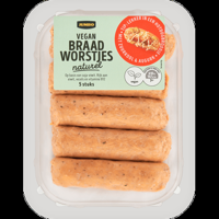 Jumbo Vegan Braadworstjes Naturel 5 Stuks - thumbnail