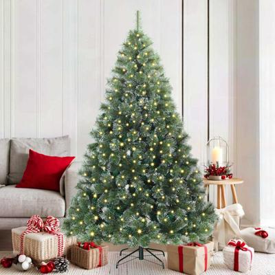Kunstkerstboom met 300 LED met standaard Groen 180 cm PE en PVC