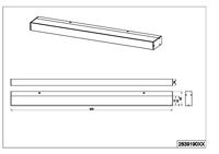 Trio Wand lampRocco 90cm zwart - 283919032 - thumbnail