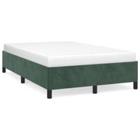 Bedframe zonder matras 120x190 cm fluweel donkergroen - thumbnail