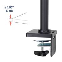 Ergotron NX Monitor-tafelbeugel Zwart (mat) 86,4 cm (34) Roteerbaar, In hoogte verstelbaar, Zwenkbaar, Kantelbaar - thumbnail
