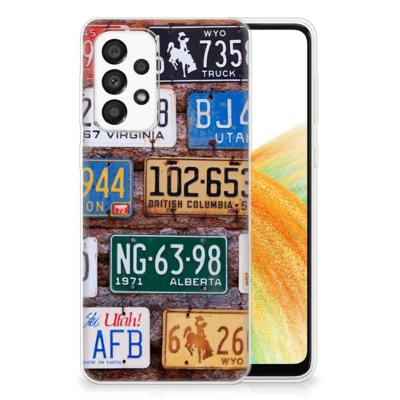 Samsung Galaxy A33 5G | Siliconen hoesje | met foto Kentekenplaten Samsung Galaxy A33 5G | Siliconen hoesje | met foto Kentekenplaten