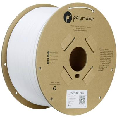 Polymaker PF01021 White Filament ASA UV-bestendig, Weerbestendig, Hittebestendig, Slagvast 1.75 mm 3000 g Wit PolyLite™ 1 stuk(s) Polymaker PF01021 White Filament ASA UV-bestendig, Weerbestendig, Hittebestendig, Slagvast 1.75 mm 3000 g Wit PolyLite™ 1 stuk(s)