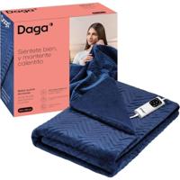 Elektrisch Deken Daga RELAX 160 x 120 cm Blauw 100 % polyester - thumbnail