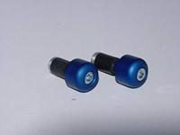 LSL stuureinde "cilinder handlebar plugs 14mm zyl elox bl - thumbnail