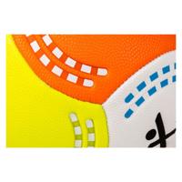 SportX Beach Voetbal 22 cm Oranje/Geel/Wit - thumbnail