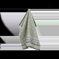 Bunzlau Castle Theedoek Belle Fleur Groen - thumbnail