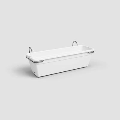 Bloempot Artevasi Wit 49 x 19,5 x 16,6 cm