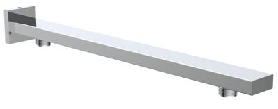 RENNES douchearm voor wandmontage, chroom lengte: ca. 40 cm ½" (Ø ca. 1,9 cm) aansluiting incluis rozet garantie: 5 jaar