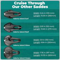 Adamo Island zadel surf, sport - thumbnail