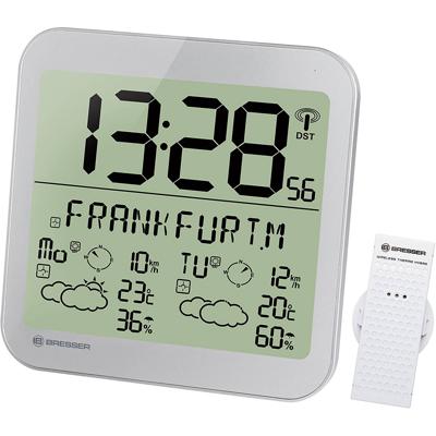 Bresser Radiowandklok Meteotime 225 Mm Grijs 2-delig