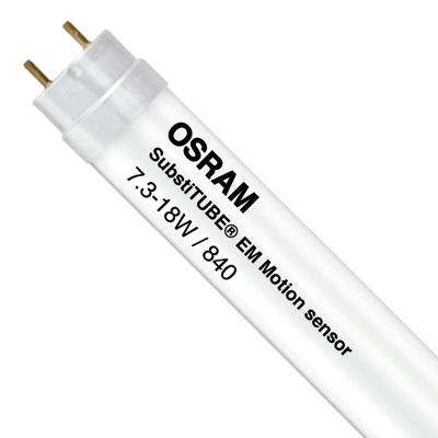 Osram SubstiTUBE LED T8 (EM Mains) Standard Output 7.3W 1100lm - 840  | 60cm - Bewegingssensor - Vervanger voor 18W
