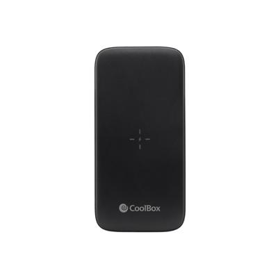 Powerbank CoolBox COO-PB10KW-BK1 Zwart 10000 mAh 37 Wh Powerbank CoolBox COO-PB10KW-BK1 Zwart 10000 mAh 37 Wh