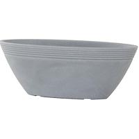 Siena Garden MALAGA 56-58-51-GA Plantcontainer Polyethyleen Grijs - thumbnail