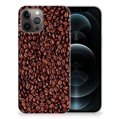 iPhone 12 Pro Max | Siliconen Case | Koffiebonen