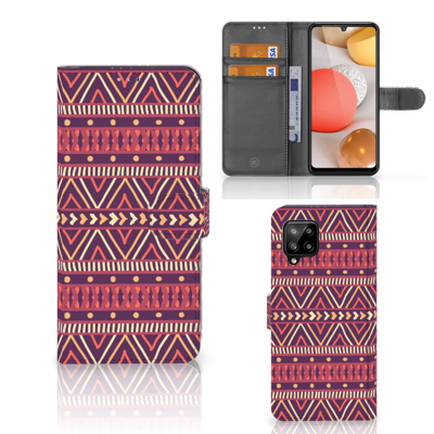 Samsung Galaxy A42 5G | Telefoon Hoesje | Aztec Paars Samsung Galaxy A42 5G | Telefoon Hoesje | Aztec Paars