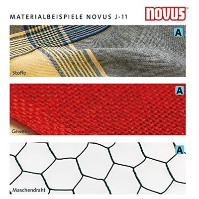 Novus Office J-11 creative 110017104 Nietpistool Type niet Type 53 Lengte nieten 4 - 8 mm