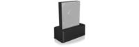 RaidSonic IB-112STU3-B basisstation voor opslagstations USB 3.2 Gen 1 (3.1 Gen 1) Type-A - thumbnail