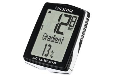 Sigma BC 14,16 STS Kilometerteller 14 functies - Zwart