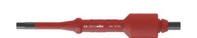 Wiha 283793050 Wisselschacht electric zeskant voor momentschroevendraaiers met dwarsgreep electric 5.0 mm x 136 mm - 38920