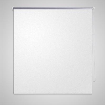 VidaXL Rolgordijn verduisterend 64,4 x 120 cm stofbreedte 60 cm wit