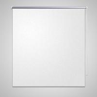 VidaXL Rolgordijn verduisterend 64,4 x 120 cm stofbreedte 60 cm wit - thumbnail