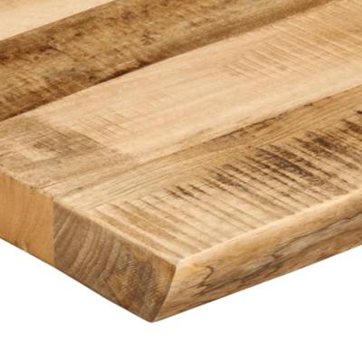Tafelblad met natuurlijke rand 100x60x2,5 cm massief mangohout