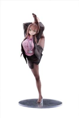Original Character PVC Statue 1/6 OL-chan Who Doesn't Want to Go to Work Pink Ver. 26 cm