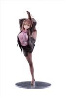 Original Character PVC Statue 1/6 OL-chan Who Doesn't Want to Go to Work Pink Ver. 26 cm - thumbnail