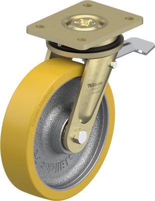Blickle LS-GTH 200K-ST Zwenkwiel met rem Wieldiameter: 200 mm Draagvermogen (max.): 1000 kg 1 stuk(s) Blickle LS-GTH 200K-ST Zwenkwiel met rem Wieldiameter: 200 mm Draagvermogen (max.): 1000 kg 1 stuk(s)