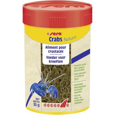 Sera Crabs Nature 100 ml - Compleet Rivierkreeftenvoer Zonder Additieven