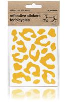 Bookman Reflective Leopard Print Stickers - Geel - thumbnail